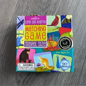 eeBoo Life on Earth Matching Game